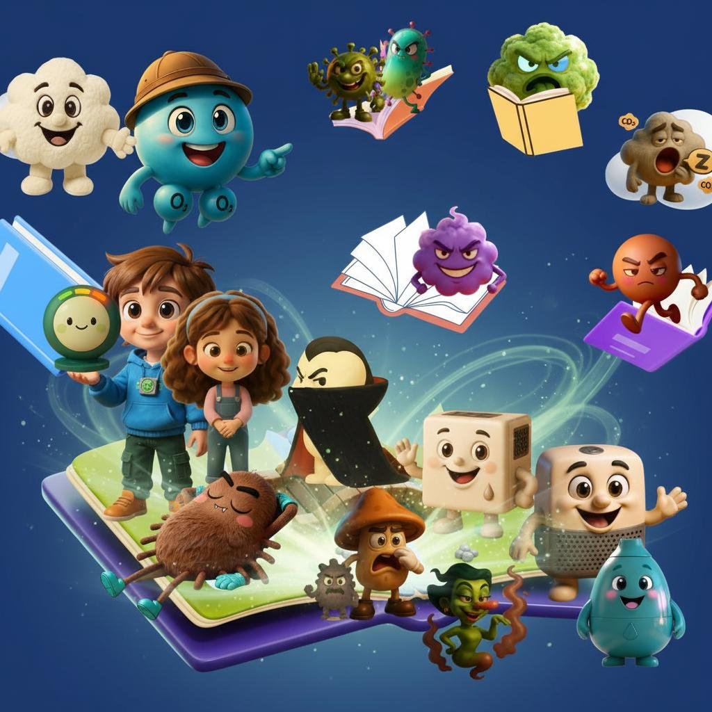 Todos os personagens da Turma do Ar